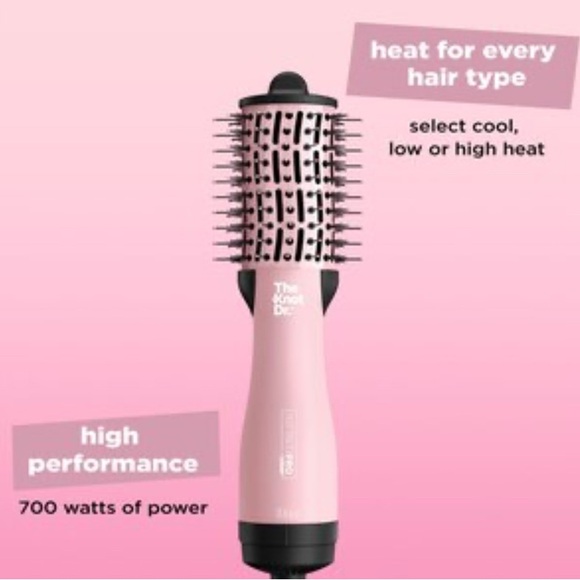 Pink Hair Dryer Brush - Picture 4 of 6